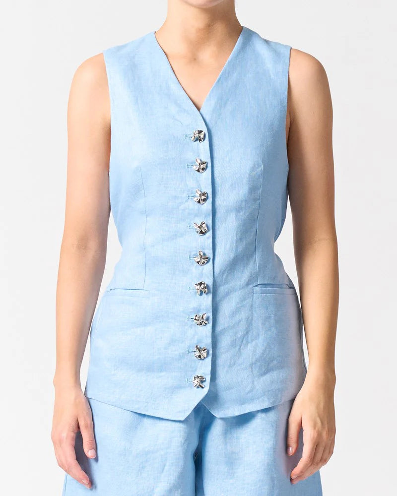 Malta Vest Sky Blue