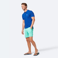 Cotton Shorts - Turquoise Sea