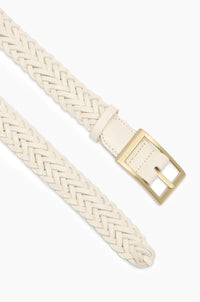 Milla Belt - White