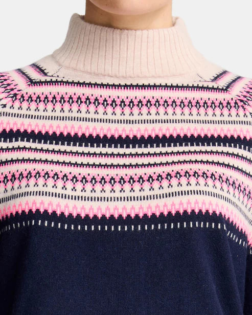 Miriam Knit- Navy Snowflake