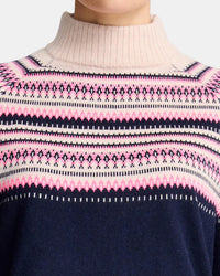 Miriam Knit- Navy Snowflake