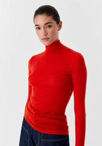 Morri Merino High Neck / Flame
