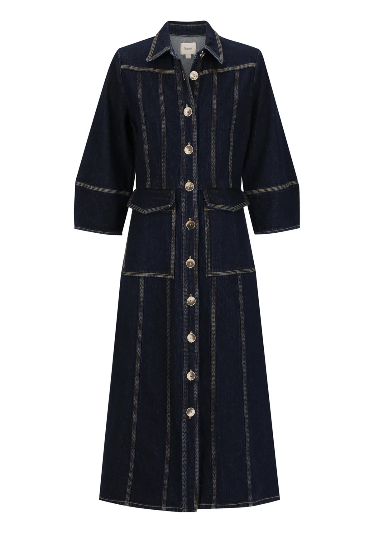 Oscar Denim Dress / Dark Blue Wash