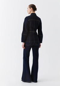 Oscar Denim Jacket / Dark Blue Wash