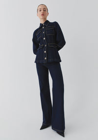 Oscar Denim Jean / Dark Blue Wash