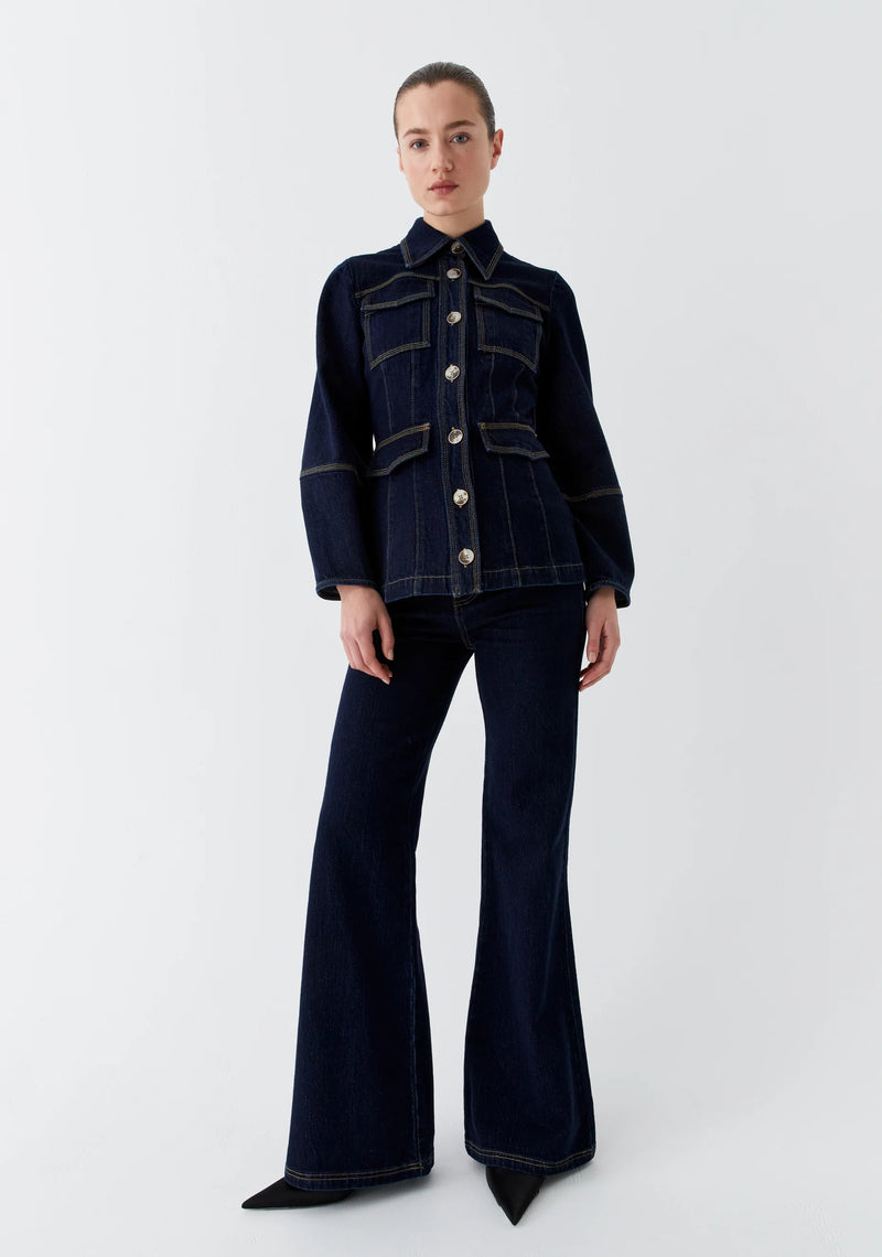 Oscar Denim Jean / Dark Blue Wash