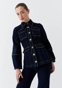 Oscar Denim Jean / Dark Blue Wash