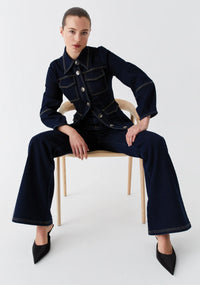 Oscar Denim Jean / Dark Blue Wash