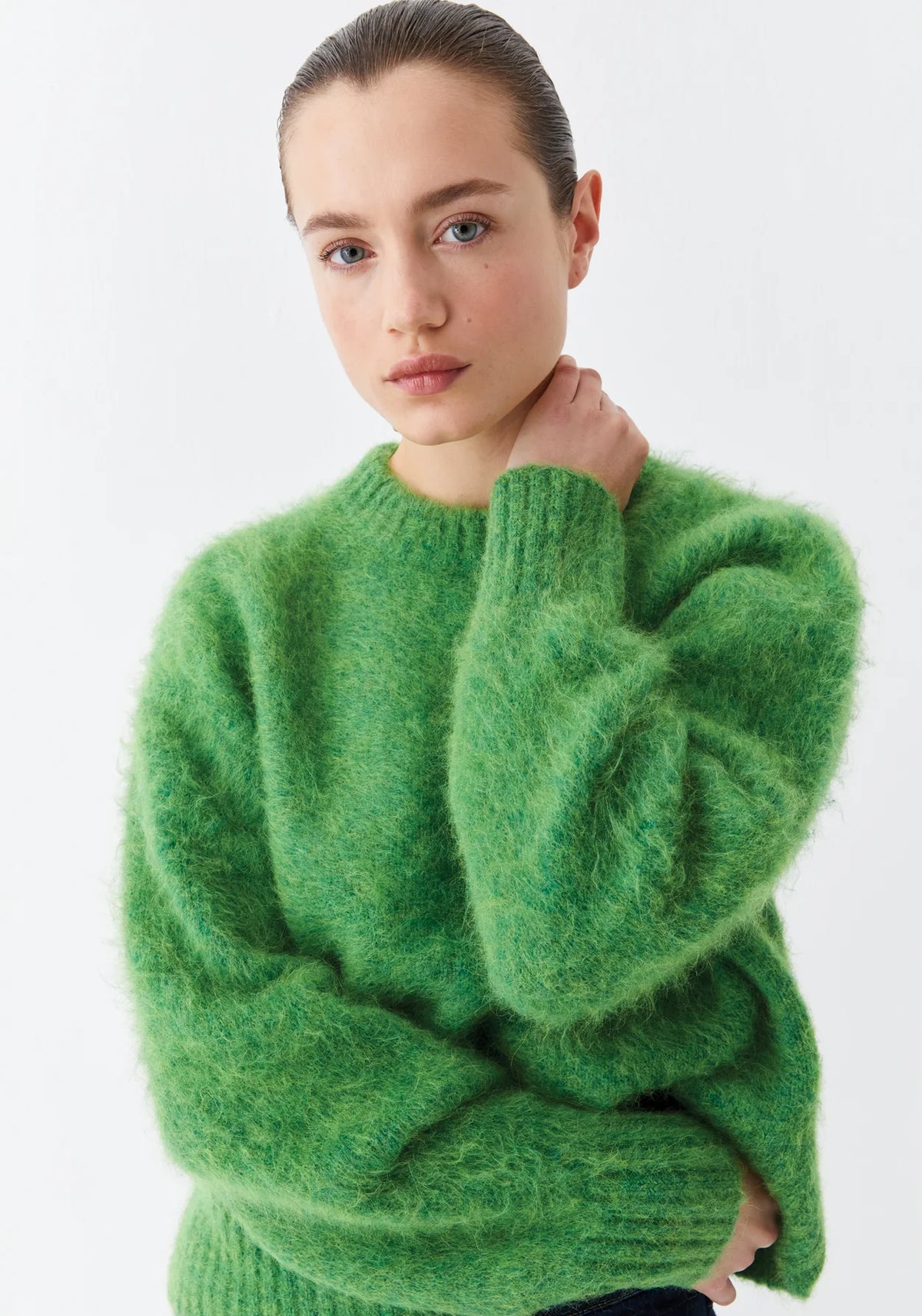 Riley Knit Pullover / Wasabi