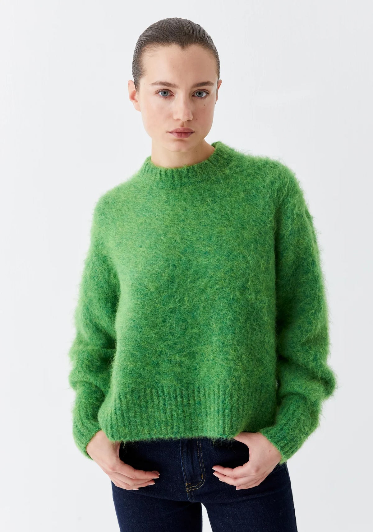 Riley Knit Pullover / Wasabi