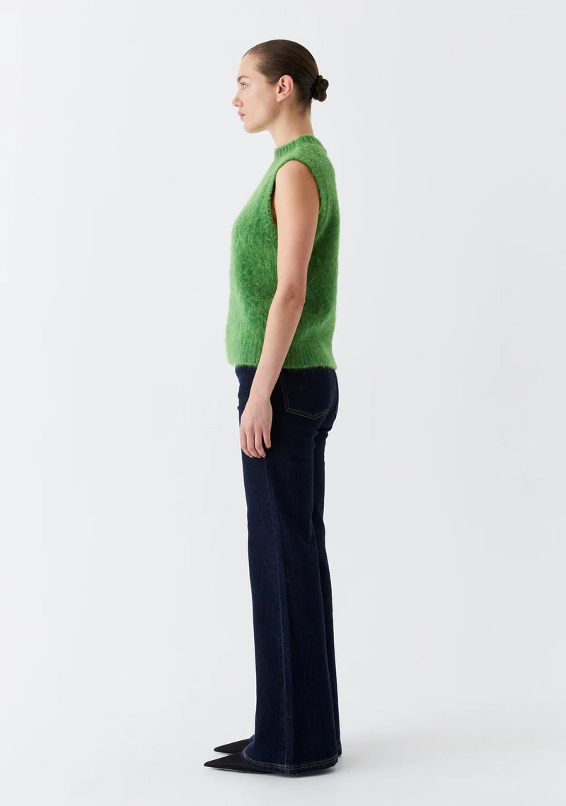 Riley Knit Vest / Wasabi