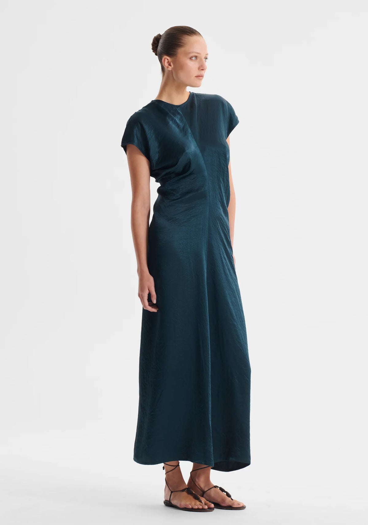 Caroline Dress- Petrol