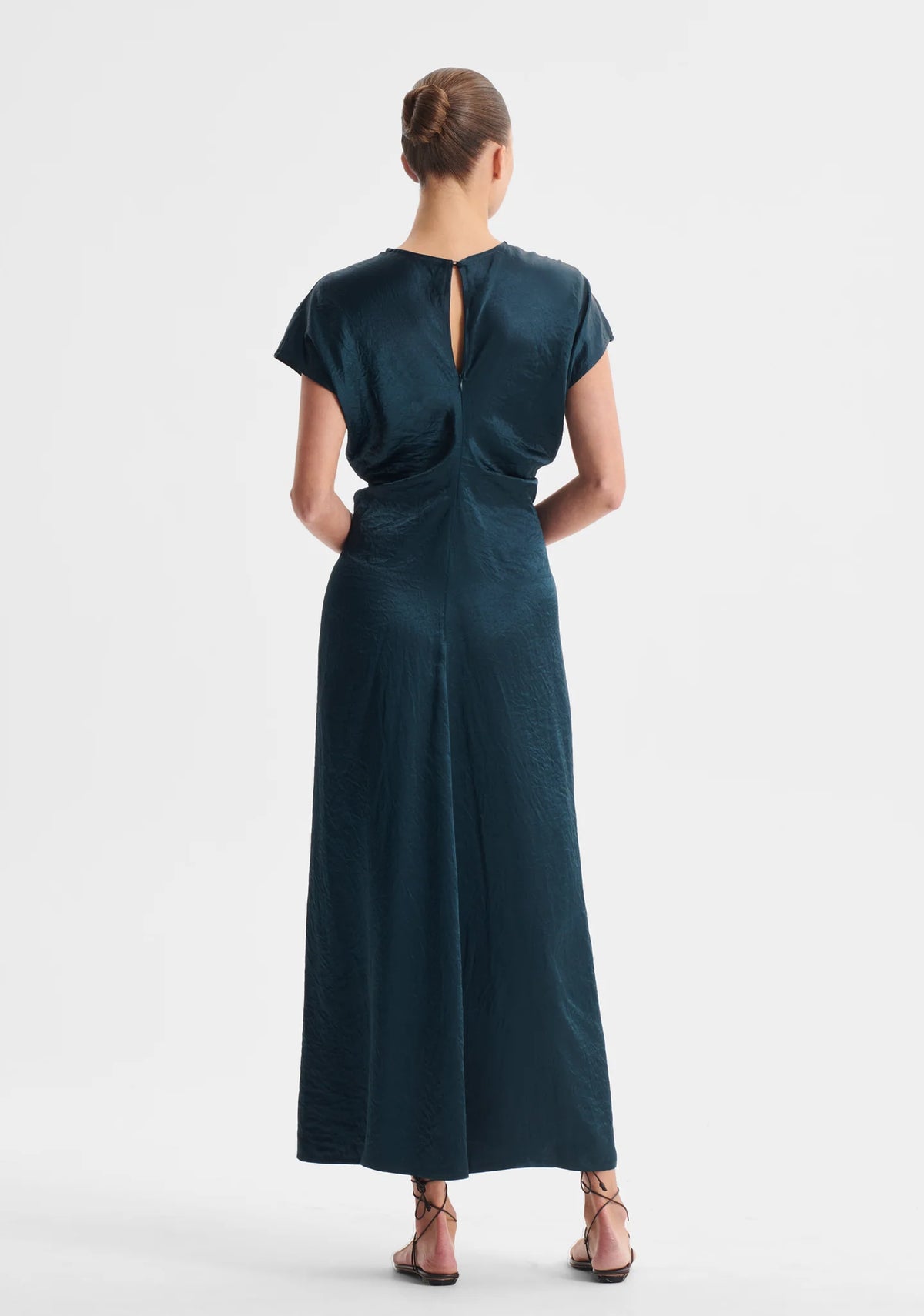 Caroline Dress- Petrol