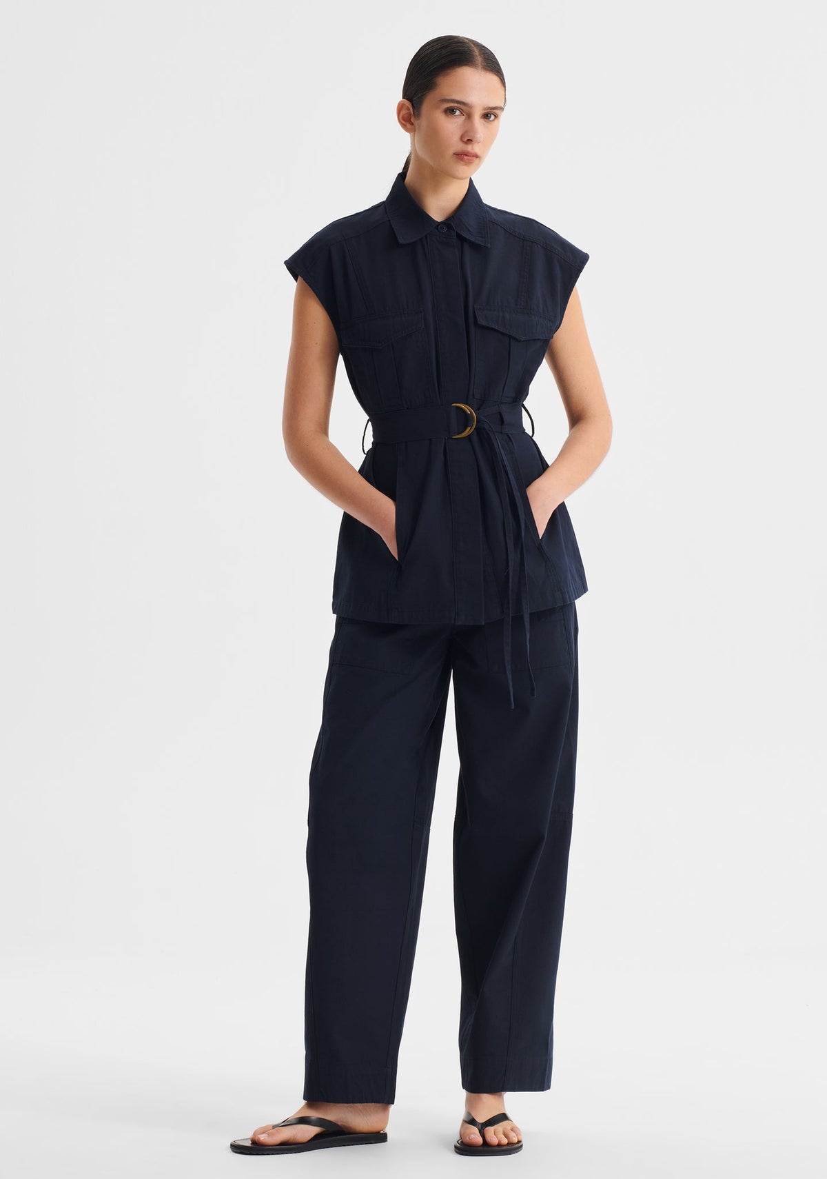 Henry Cargo Pant - Navy