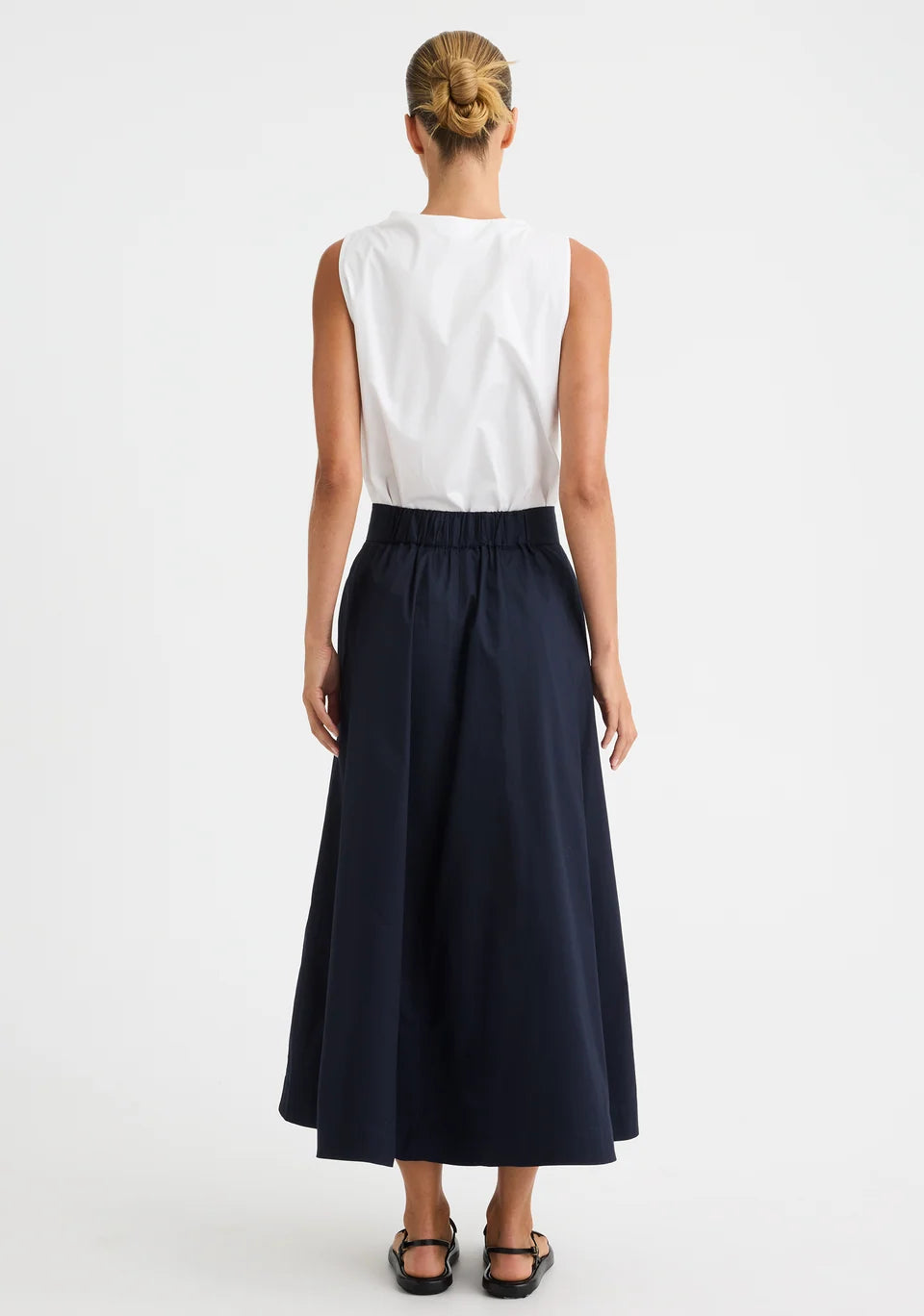 Maddison Tie Top White
