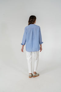 Duke Bib Shirt Blue