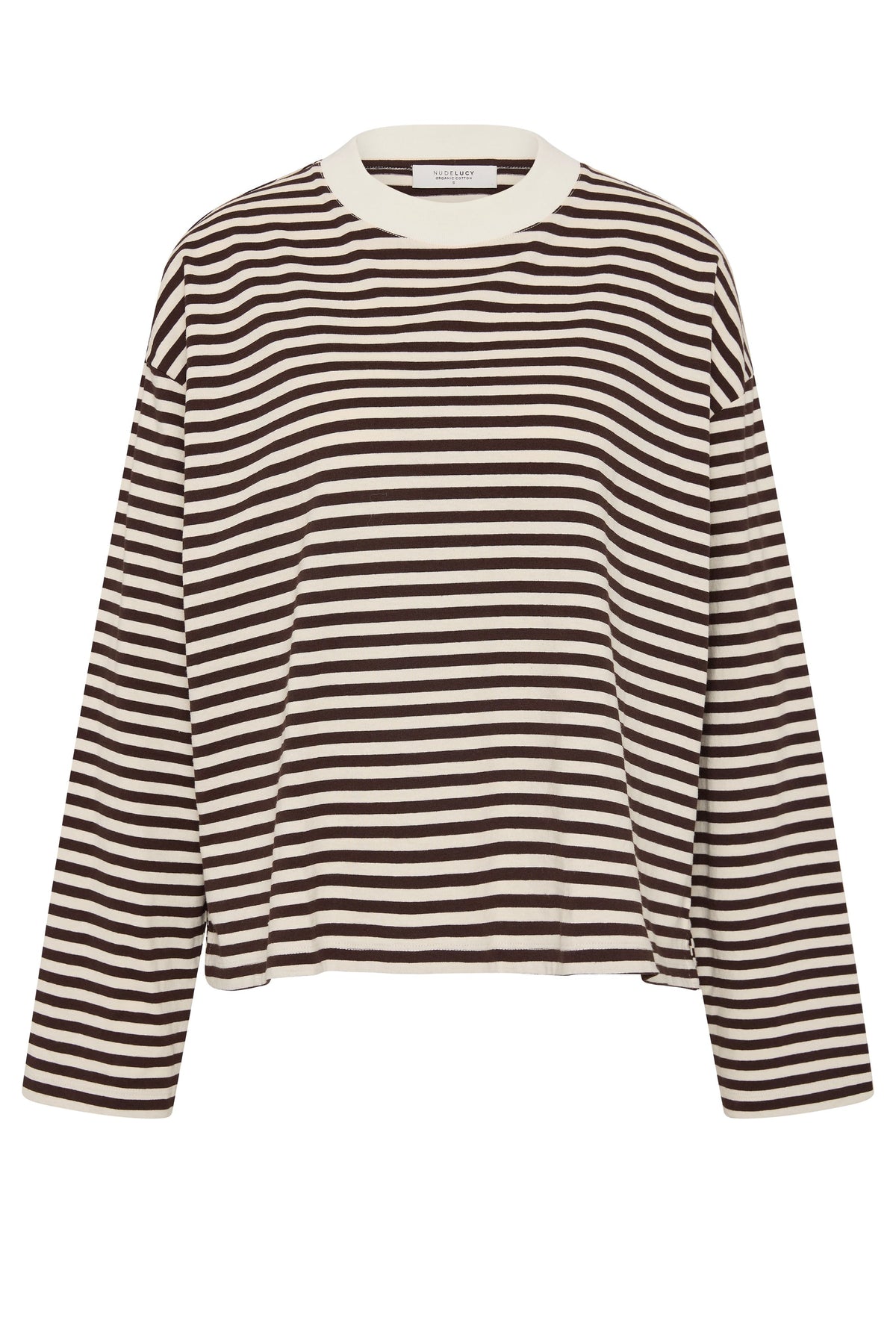Organic Stripe LS Tee