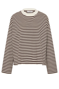Organic Stripe LS Tee