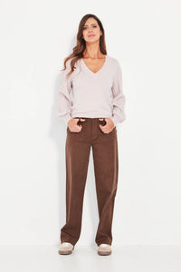 Nina Sweater- Rose Quartz