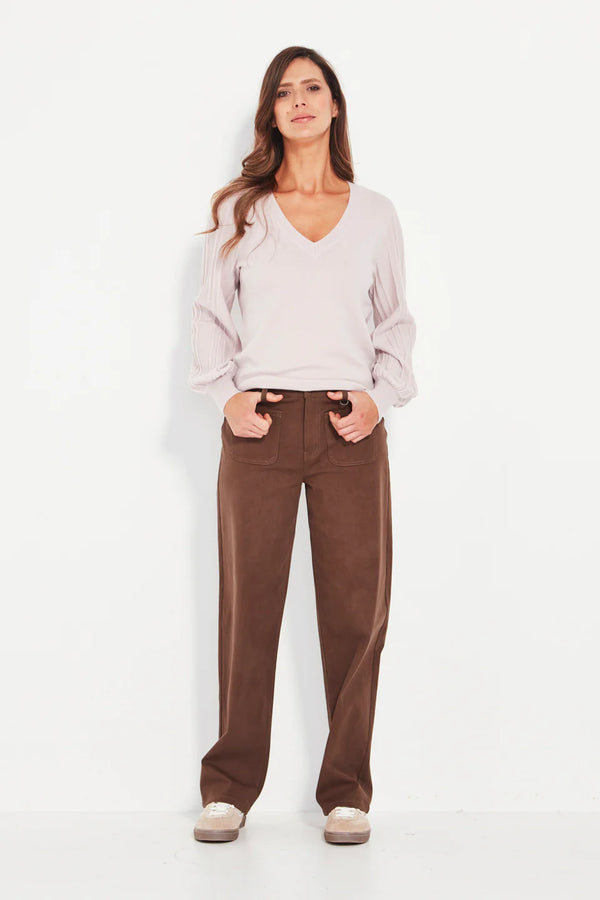 Nina Sweater- Rose Quartz