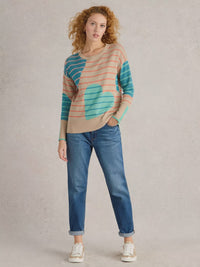 Olive Heart Jumper