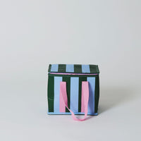 Green & Blue Mini Insulated Tote