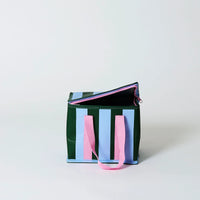 Green & Blue Mini Insulated Tote