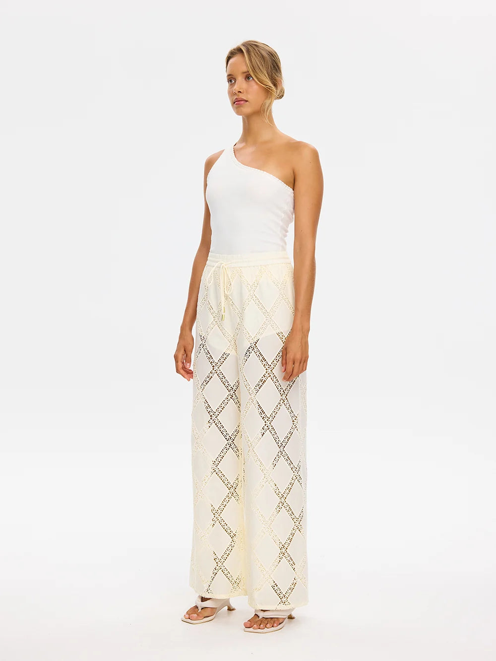 Izzy Pant - Cream