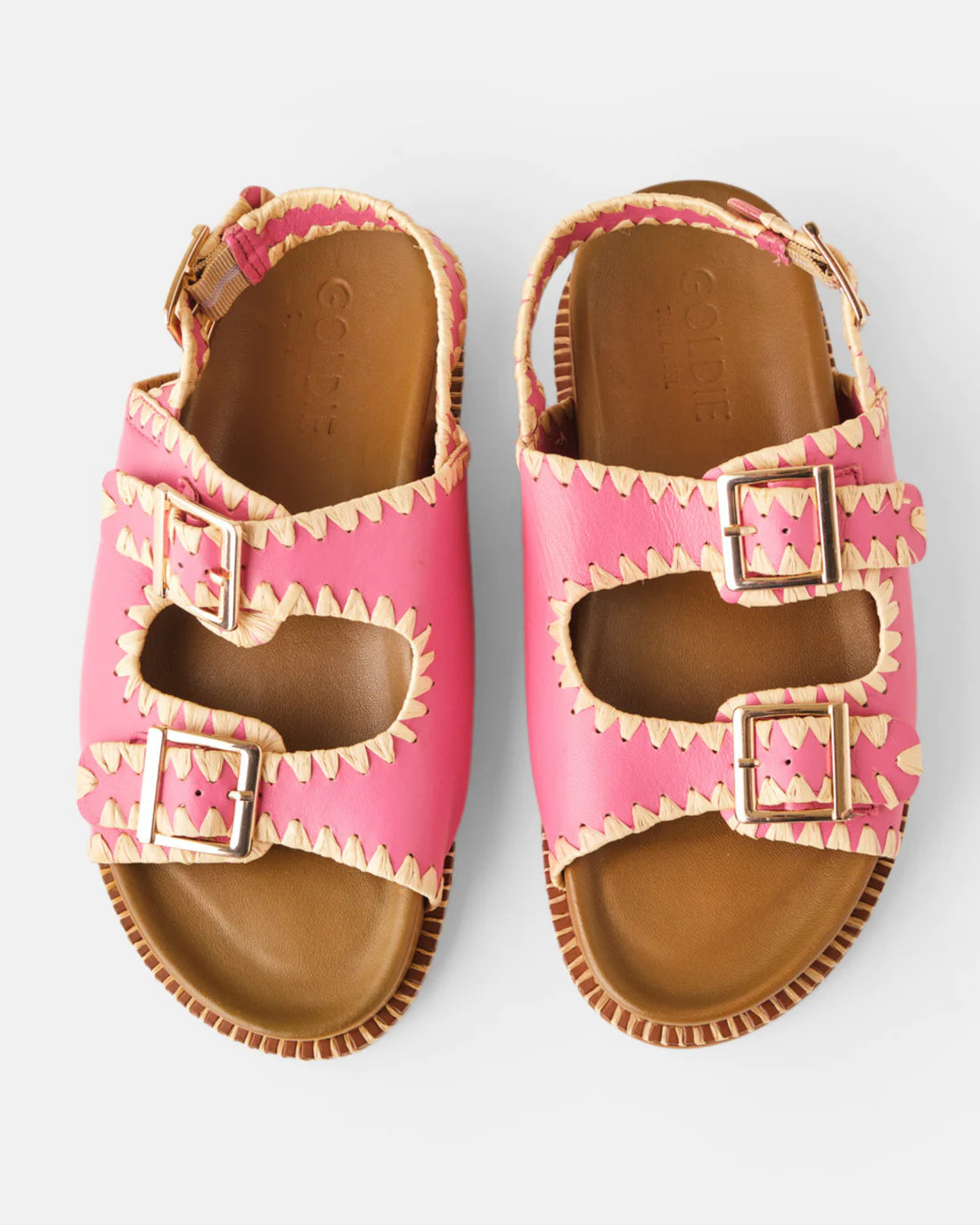 BELLE SANDAL FLURO PINK