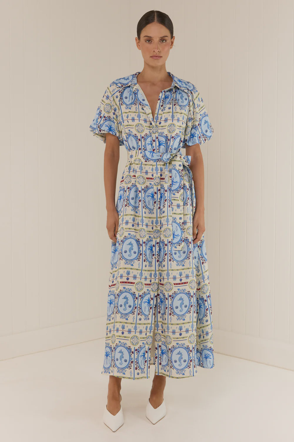 Carla Dress Lagoona Tile