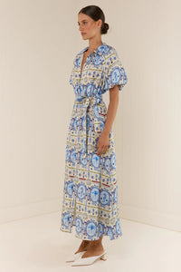Carla Dress Lagoona Tile