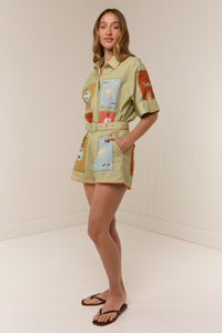 Maya Shorts Maya Tile
