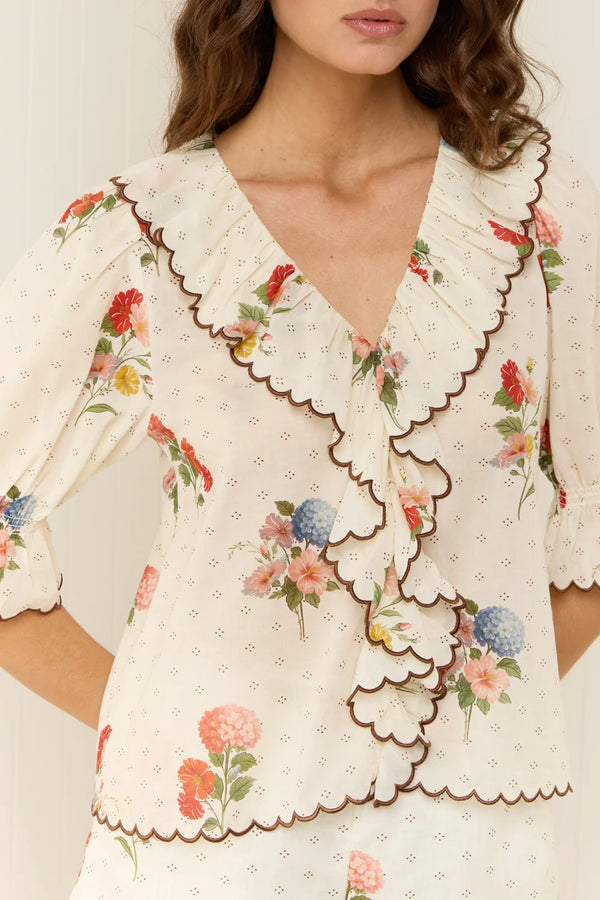 Etta Blouse - Dottie Blooms