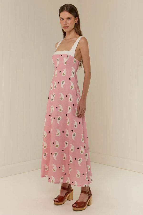 Frankie Dress- Bicheno Paisley
