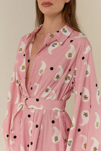 Emily Shirt Dress- Bicheno Paisley