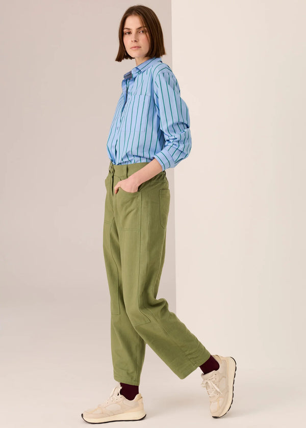 Bronel Barrel Pant- Green