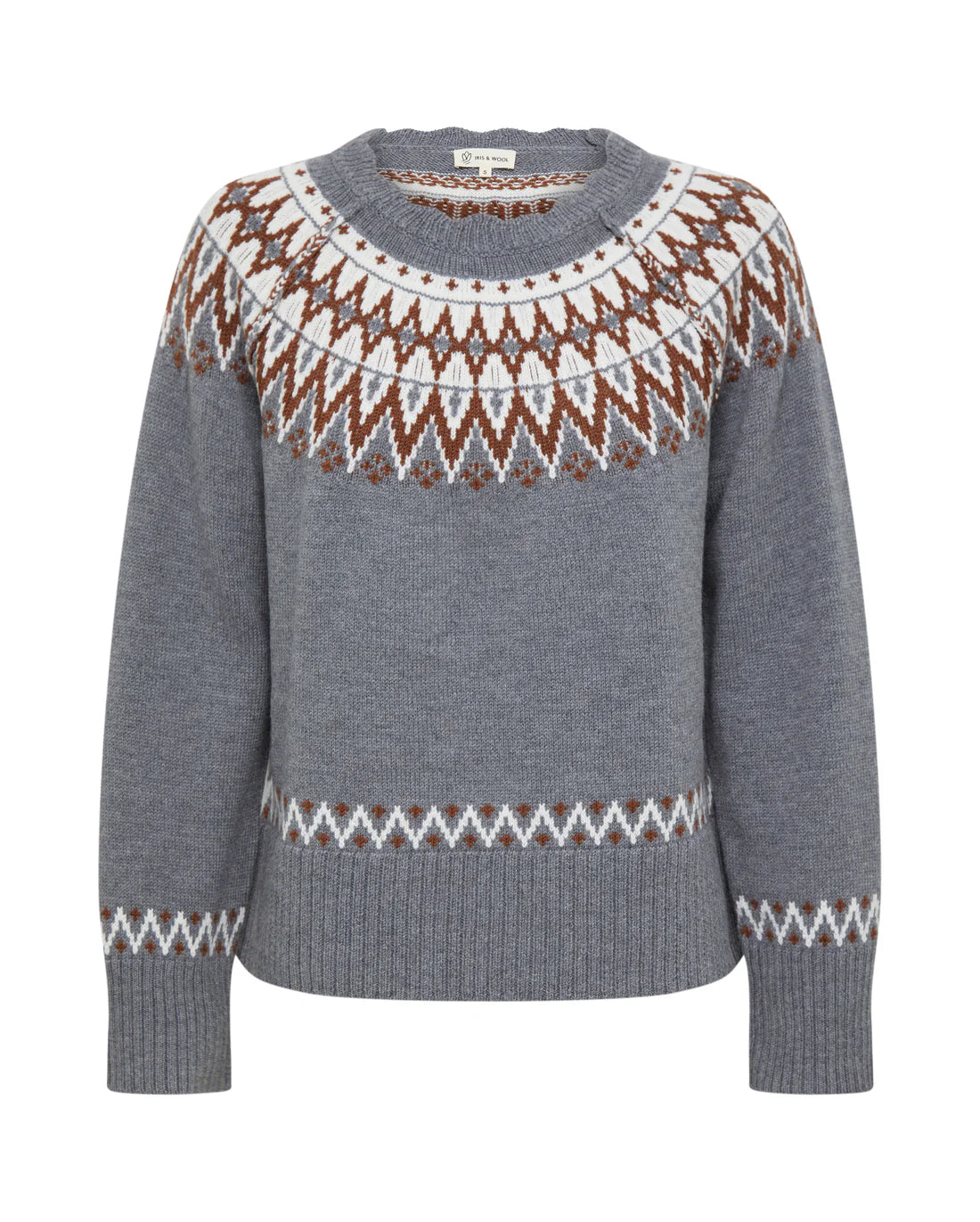 Fair Isle Wool Sweater