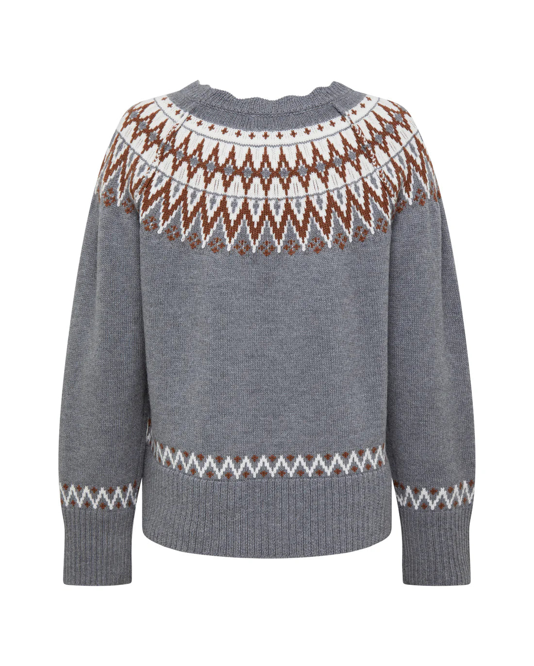 Fair Isle Wool Sweater