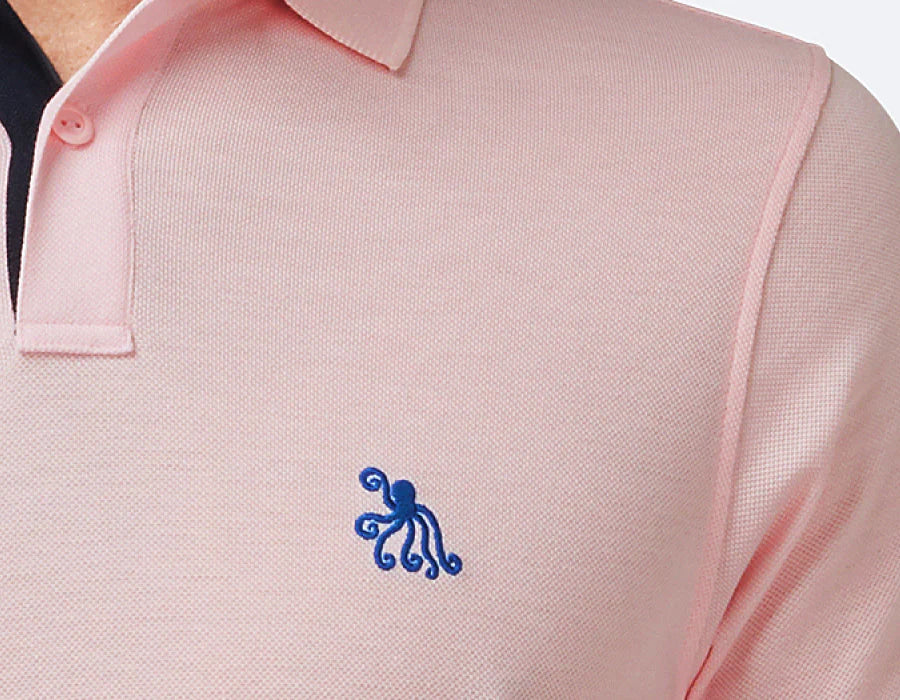 Polo Shirt - Pastel Pink