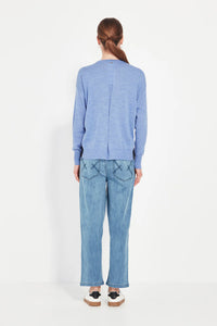 Percy Sweater- Blue Marle