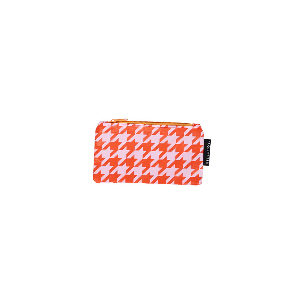 Houndstooth Tiny Pouch