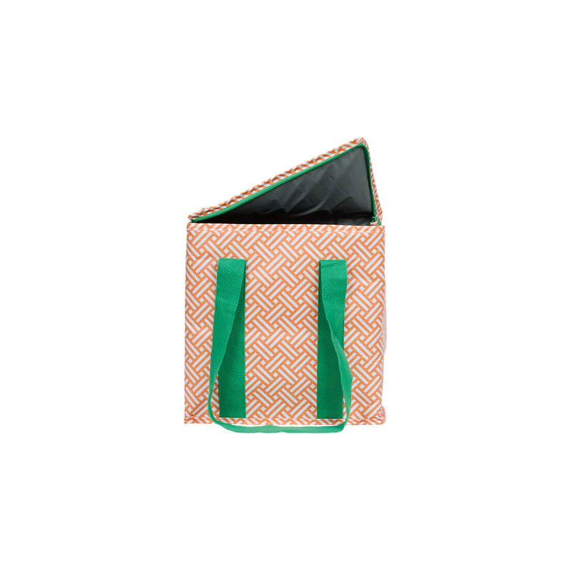 Rattan Insulated Tote