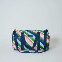 Barrel Bag- Rugby Stripe
