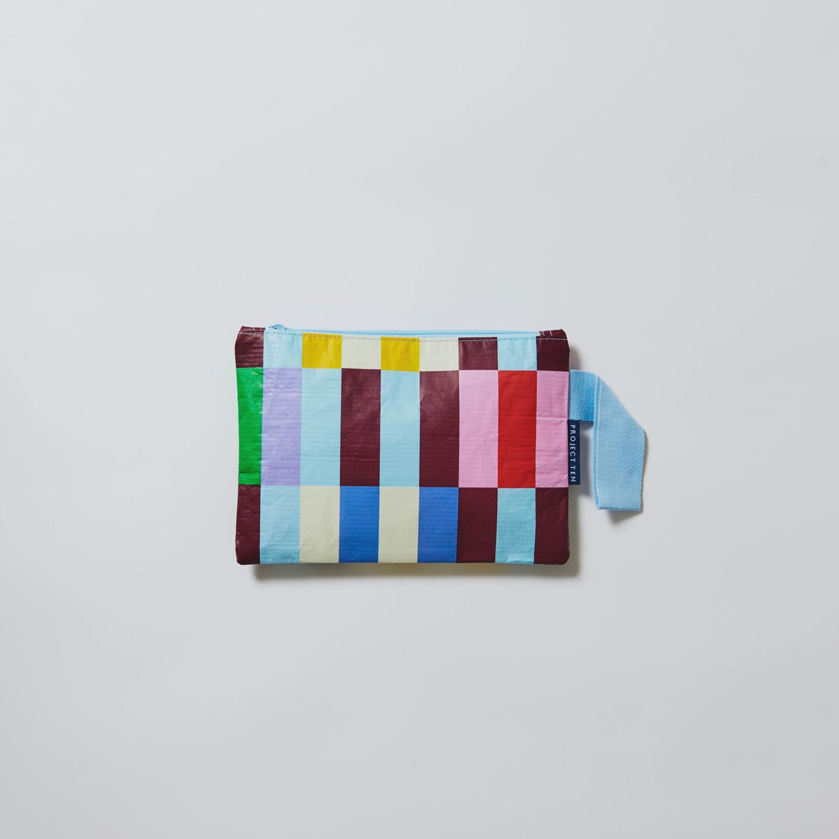 Mini Zip Pouch- Multi Stripe