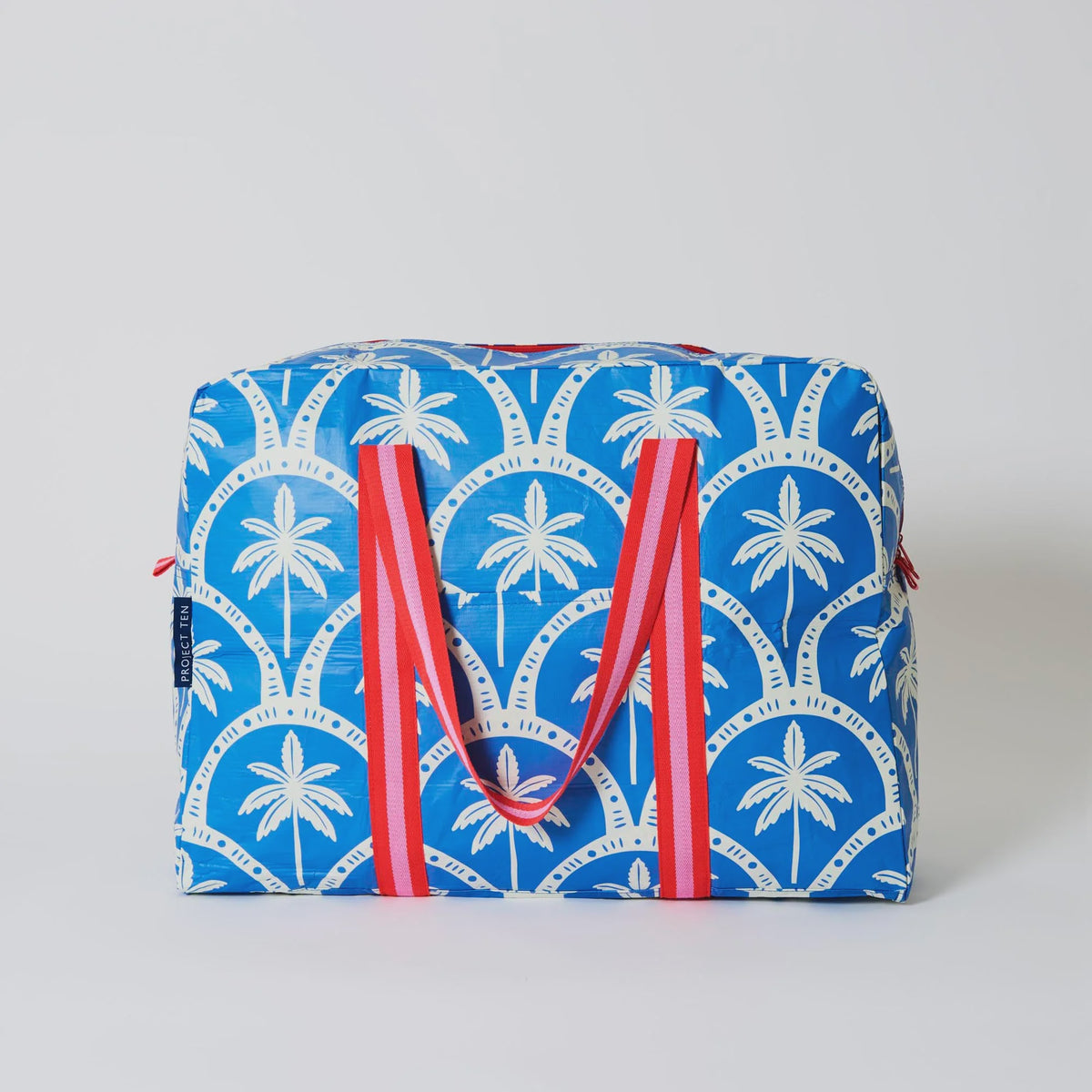 Overnight Bag- Blue Palm