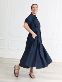 Rachel Dress- Navy