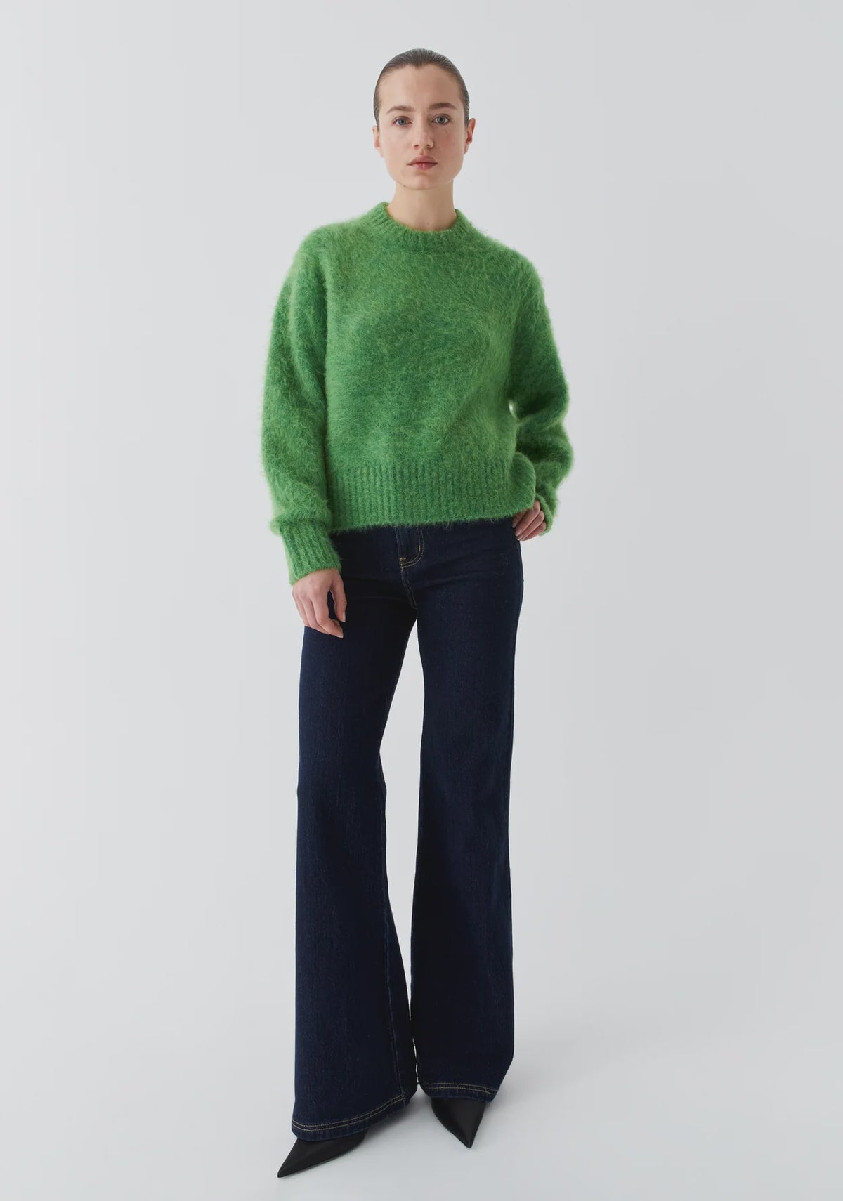 Riley Knit Pullover / Wasabi