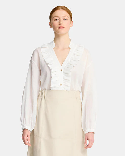 Riva Blouse- White