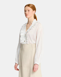 Riva Blouse- White