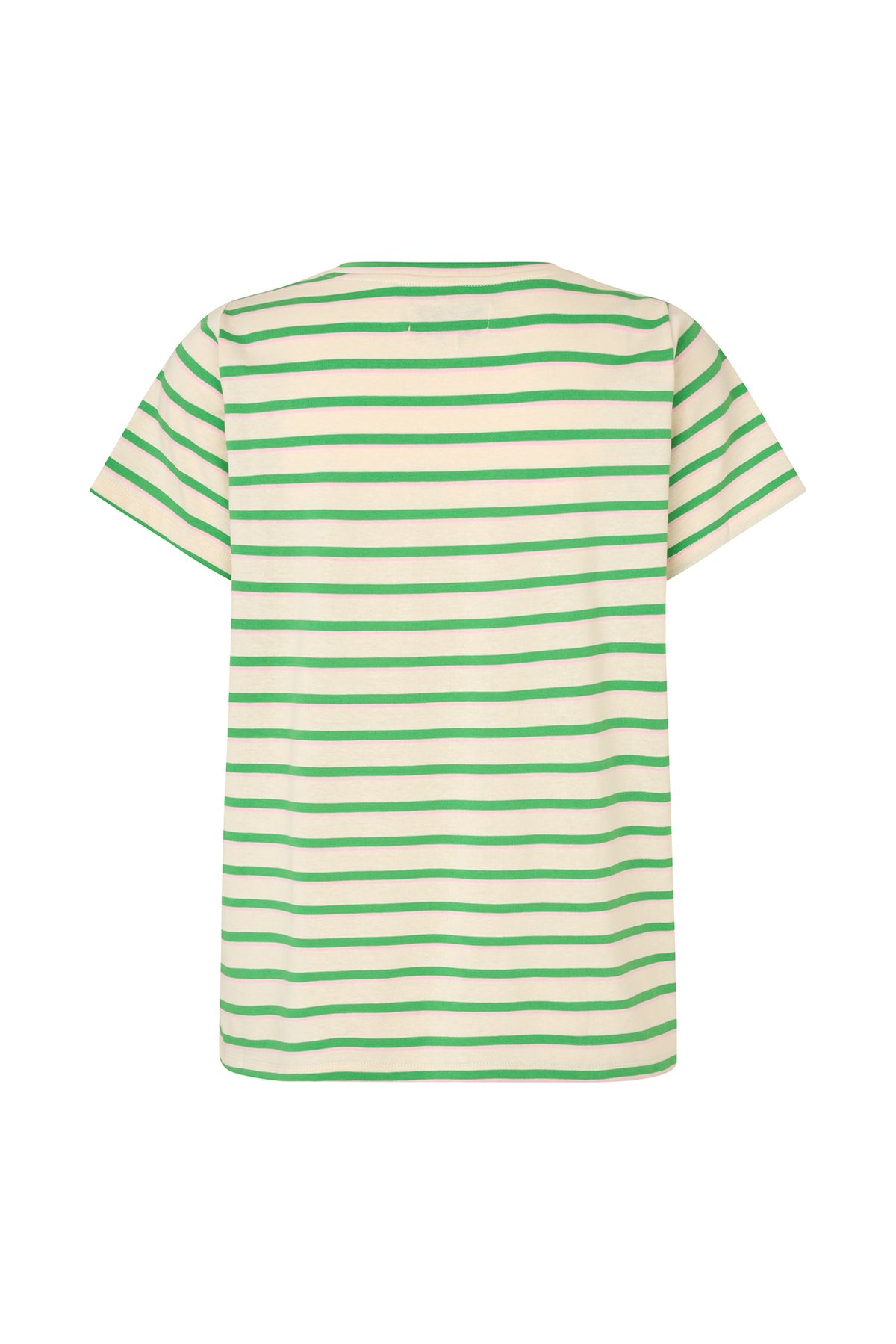Romall Tee - Green Stripe